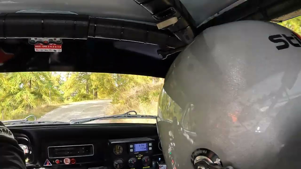 Rallye du Valais 2022 ES3 Col des Planches caméra embarquée Blanchard-Von Kaenel (Ford escort Gr.4)