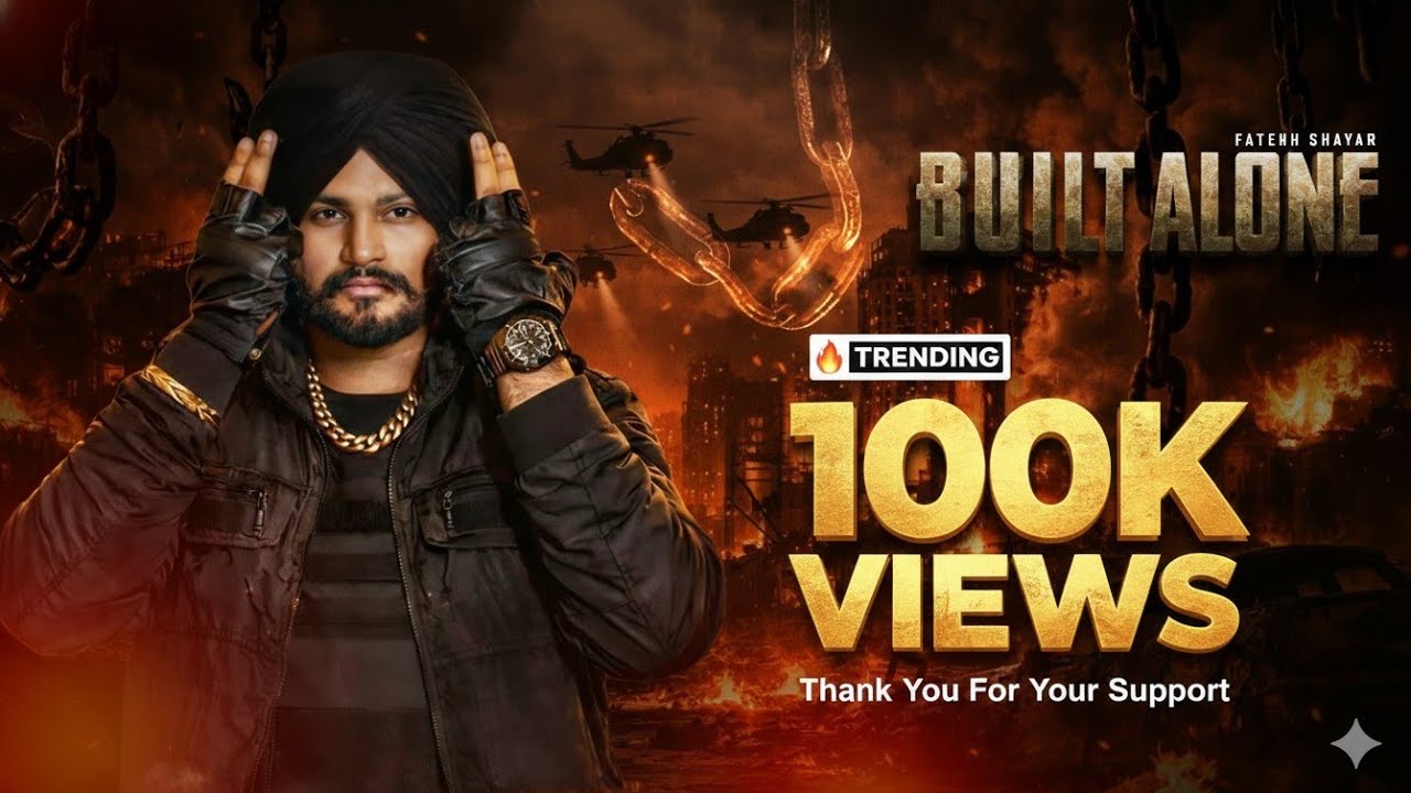 BUILT ALONE | Official Music Video | Fatehh Shayar | Horosho Motion Picture