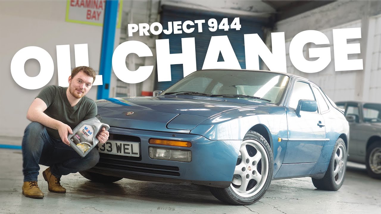 Changing The Oil In Our 944 - Project 944: Episode 7