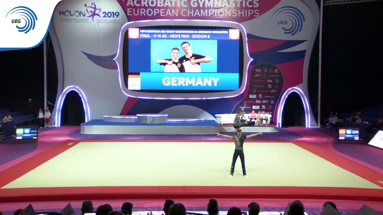 Tobias VITERA & Albrecht Artur KRETZSCHMAR (GER) - 2019 European Age Group, 11 - 16 men's pair final