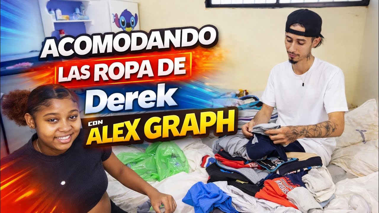 acomodando las Ropa de Derek con Alex Graph - La Mini Peque vlog