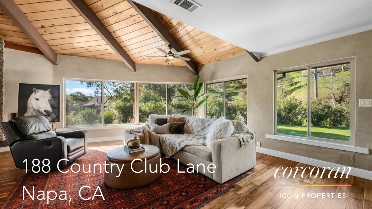 188 Country Club Lane ~ Napa Home For Sale