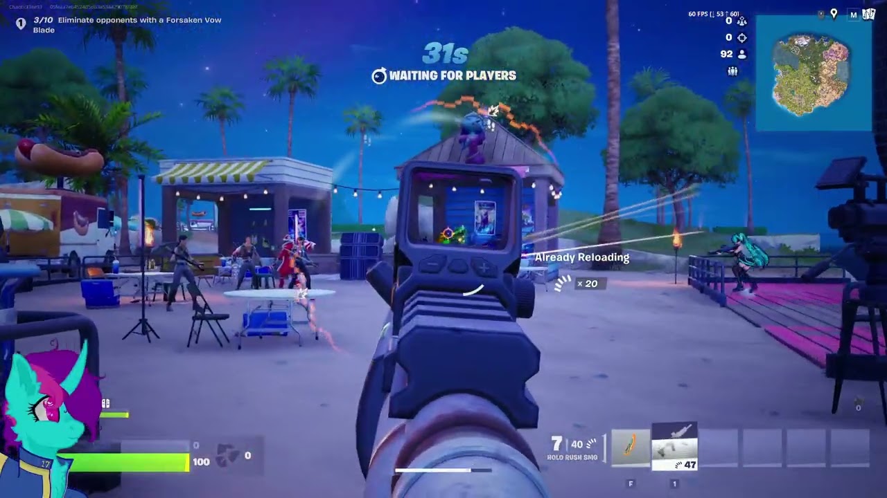 Fortnite An Friends - Back to The Future Update Part 5