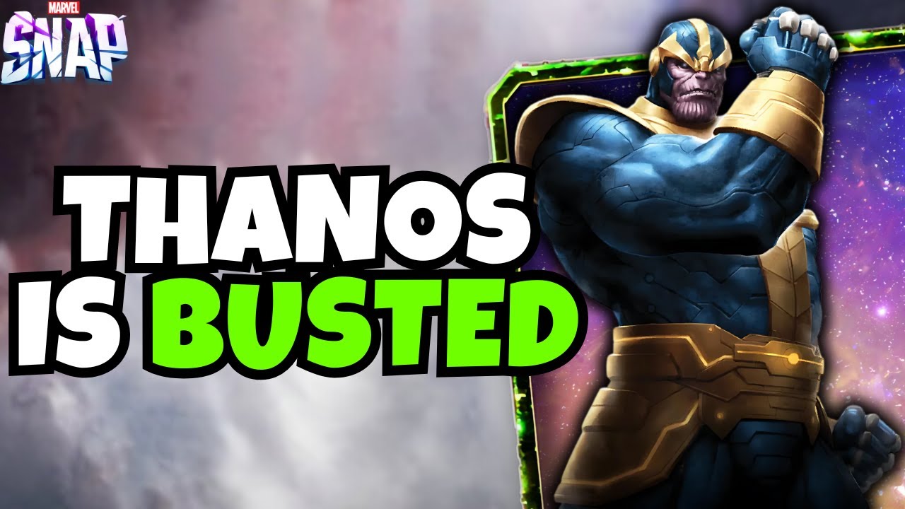 Thanos Might Need A Nerf This Deck is Busted! - Marvel Snap Gameplay