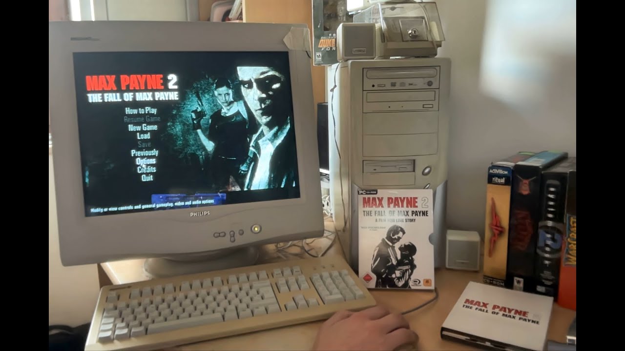 MAX PAYNE 2 on a Retro PC 