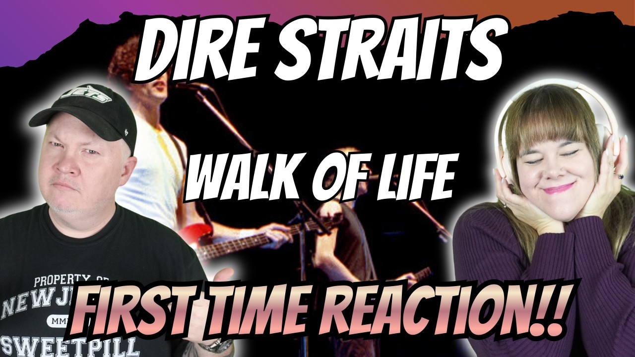 My Girlfriend Reacts to Dire Straits - Walk Of Life | Fun or a Waste of Time?