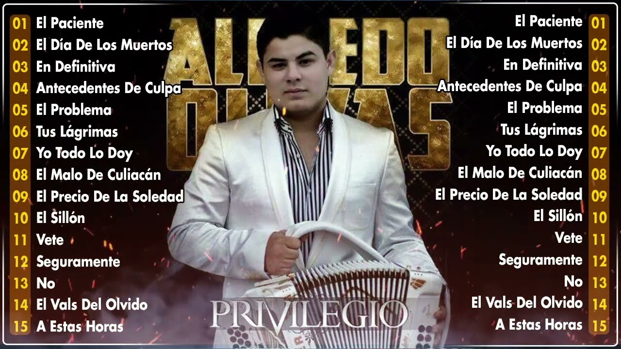 Alfredo Olivas 2025 - Grandes Éxitos Mix 2025 - Álbum Completo Mas Popular 2025 (Letra/Lyrics)