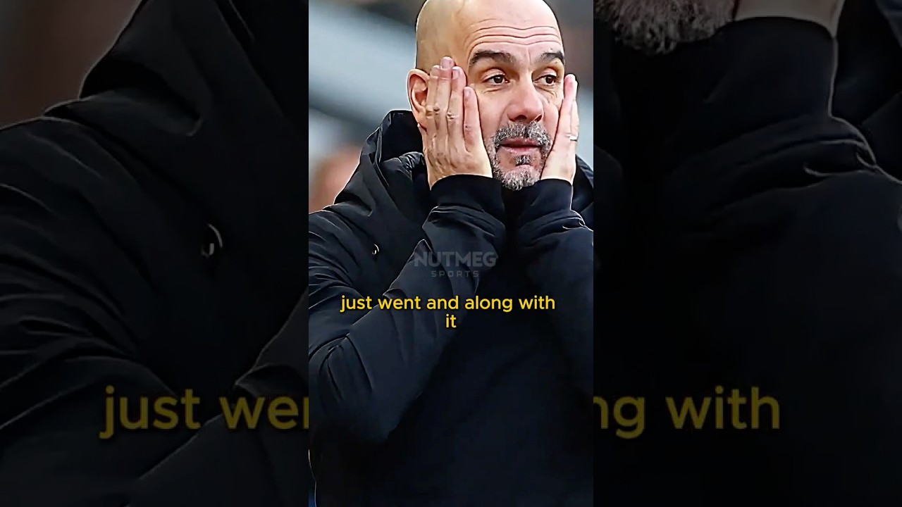 HE CHALLENGED GUARDIOLA