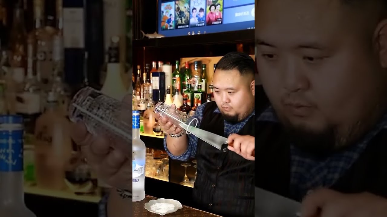 Amazing Bartender Skill | Cocktails Mixing Techniques At Another Level #234 - TikTok Shorts