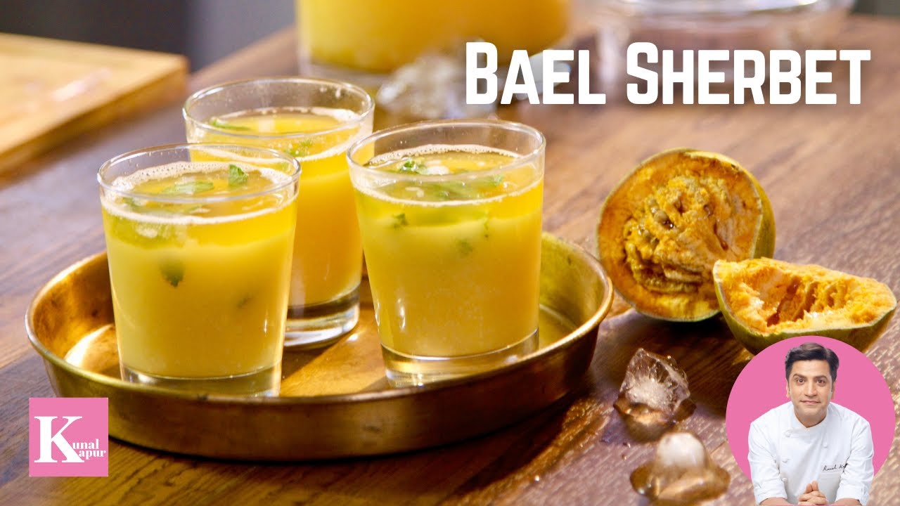 Bel Ka Sharbat | Bel Juice Recipe | Wood Apple Squash | बेल का शर्बत Bael Sherbat Kunal Kapur Summer