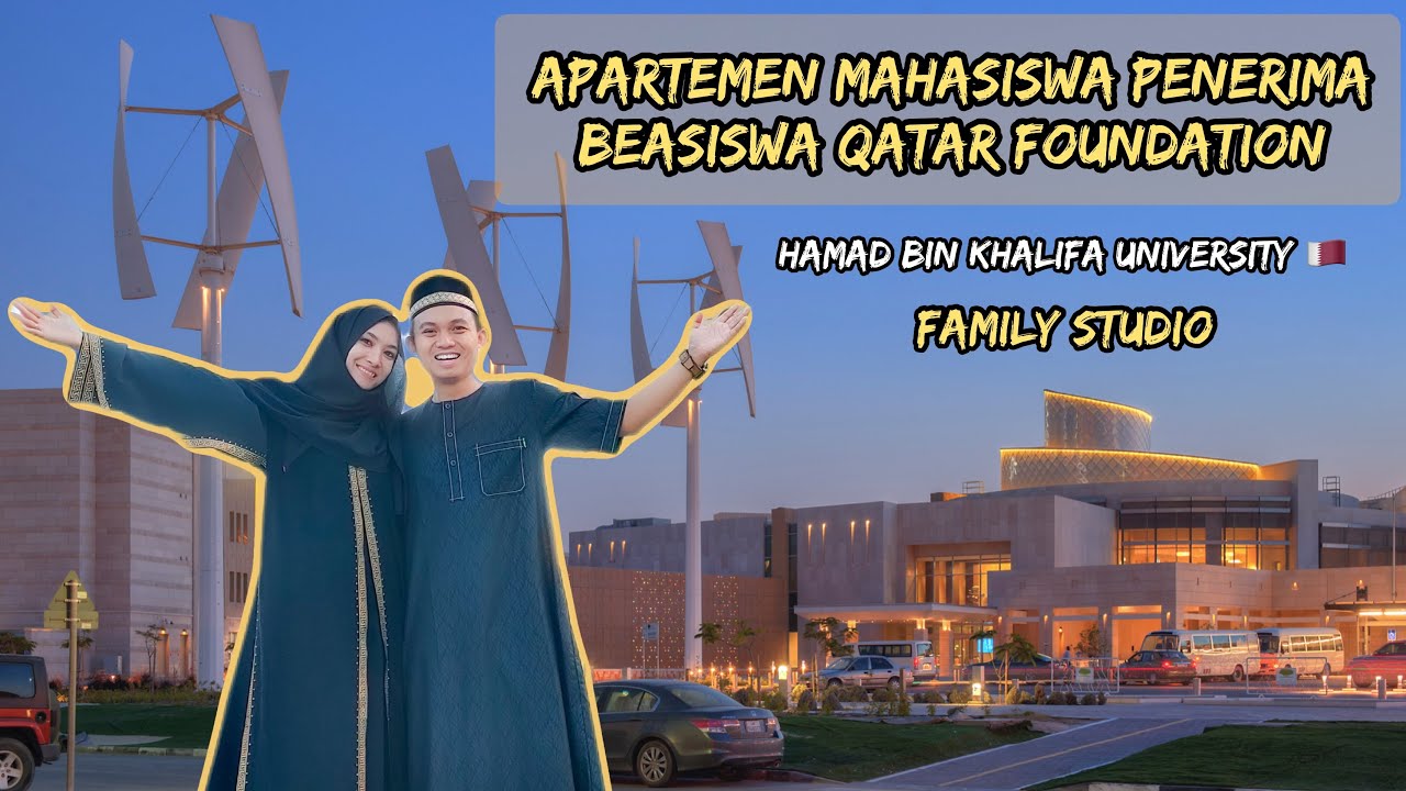 Apartemen Mahasiswa Penerima Beasiswa Qatar Foundation di Hamad Bin Khalifa University (HBKU) 🇶🇦