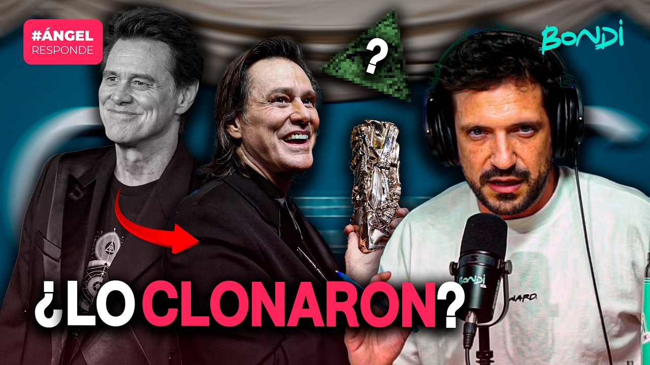 ¿POR QUÉ NO ES DESCABELLADO PENSAR QUE JIM CARREY TIENE UN CLON? | ÁNGEL RESPONDE 03/03 #bondi #lam
