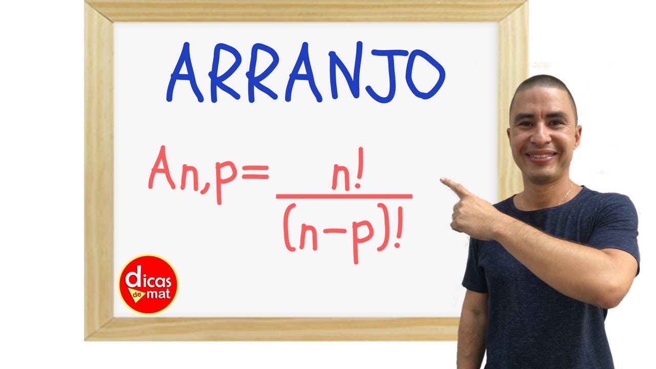 V&iacute;deo aula ➡️Arranjo ➡️ an&aacute;lise combinat&oacute;ria
