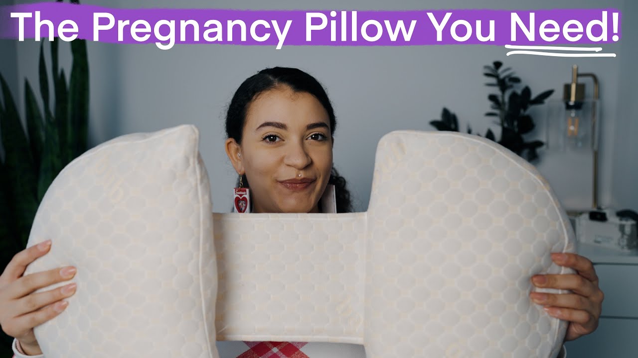 Don't Miss Out On This Pregnancy Pillow! Baby Bub Maternity Pillow Quick Review! Twin Pregnancy!