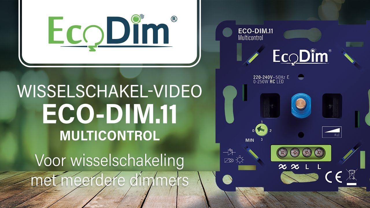 ECO-DIM.11 Multicontrol - Kruisschakeling