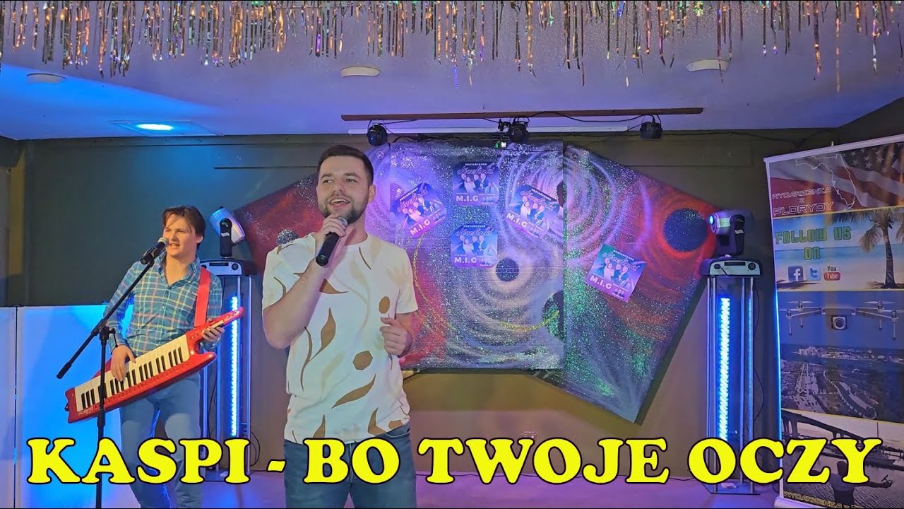 Kaspi-Bo Twoje Oczy -Live-koncert-Jozefinki -Wydarzenia Z Florydy