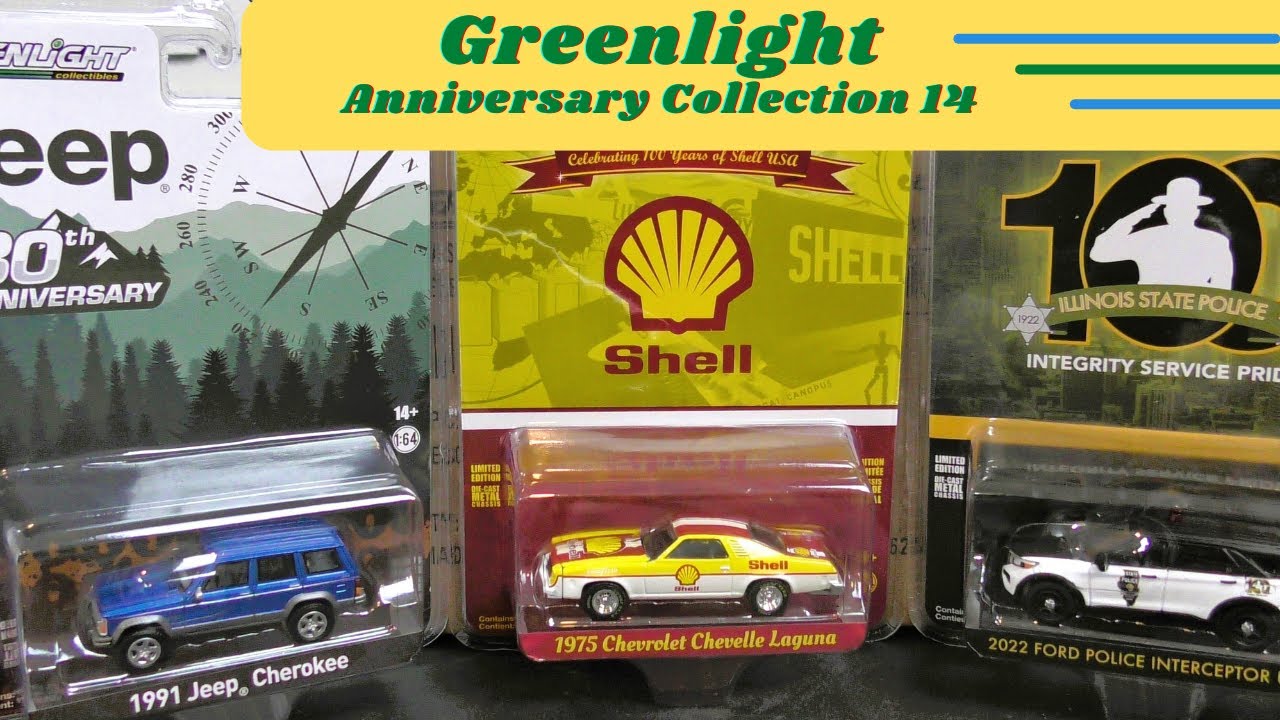 Greenlight Anniversary Collection Series 14 Unboxing