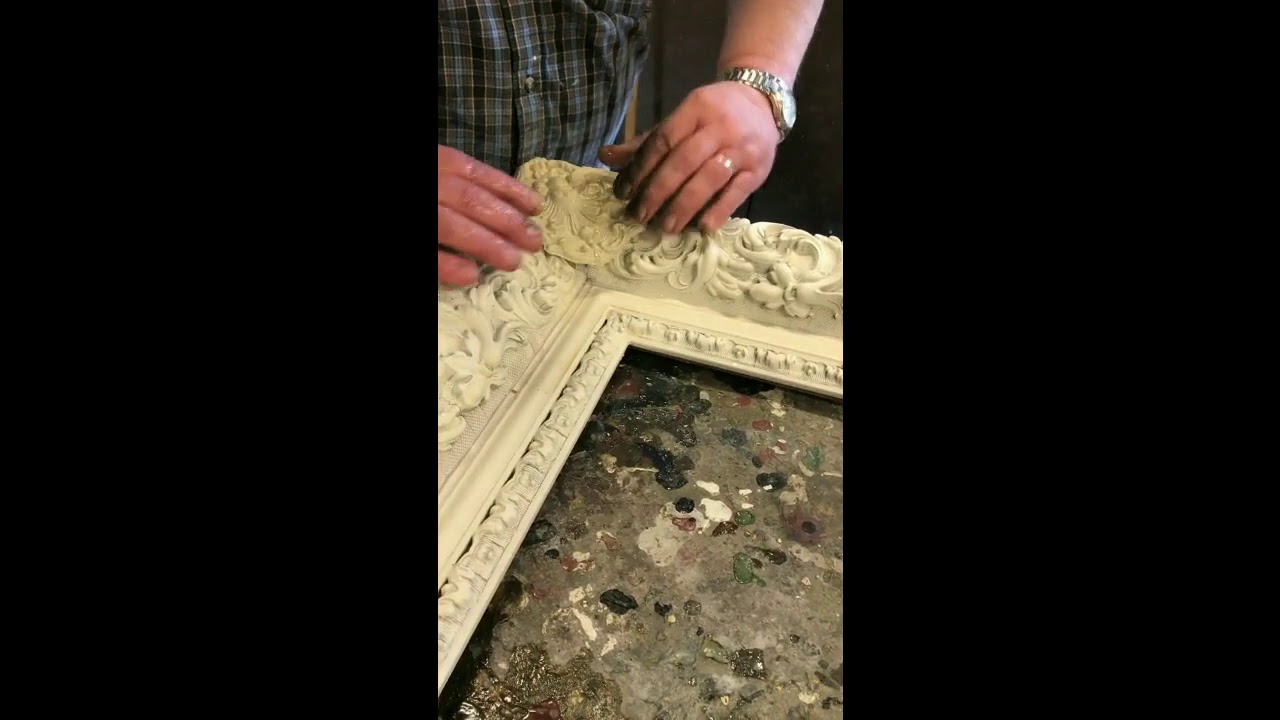 Restauratie van lijsten bij GJB Art & Frames