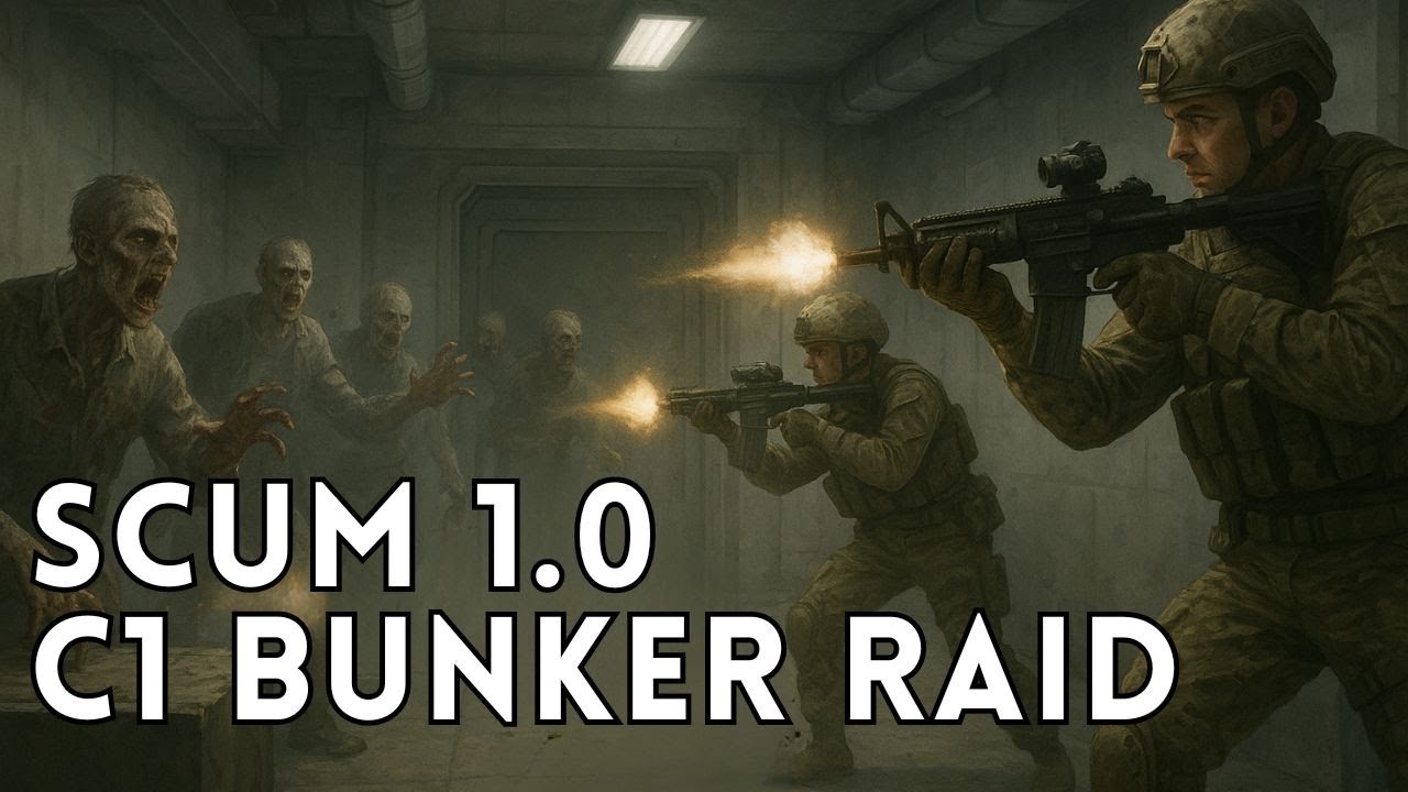 SCUM 1.0 C1 NORMAL BUNKER RAID