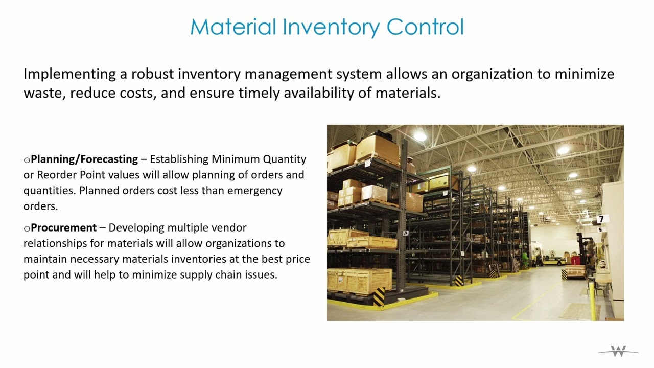 Optimizing Asset & Material Management