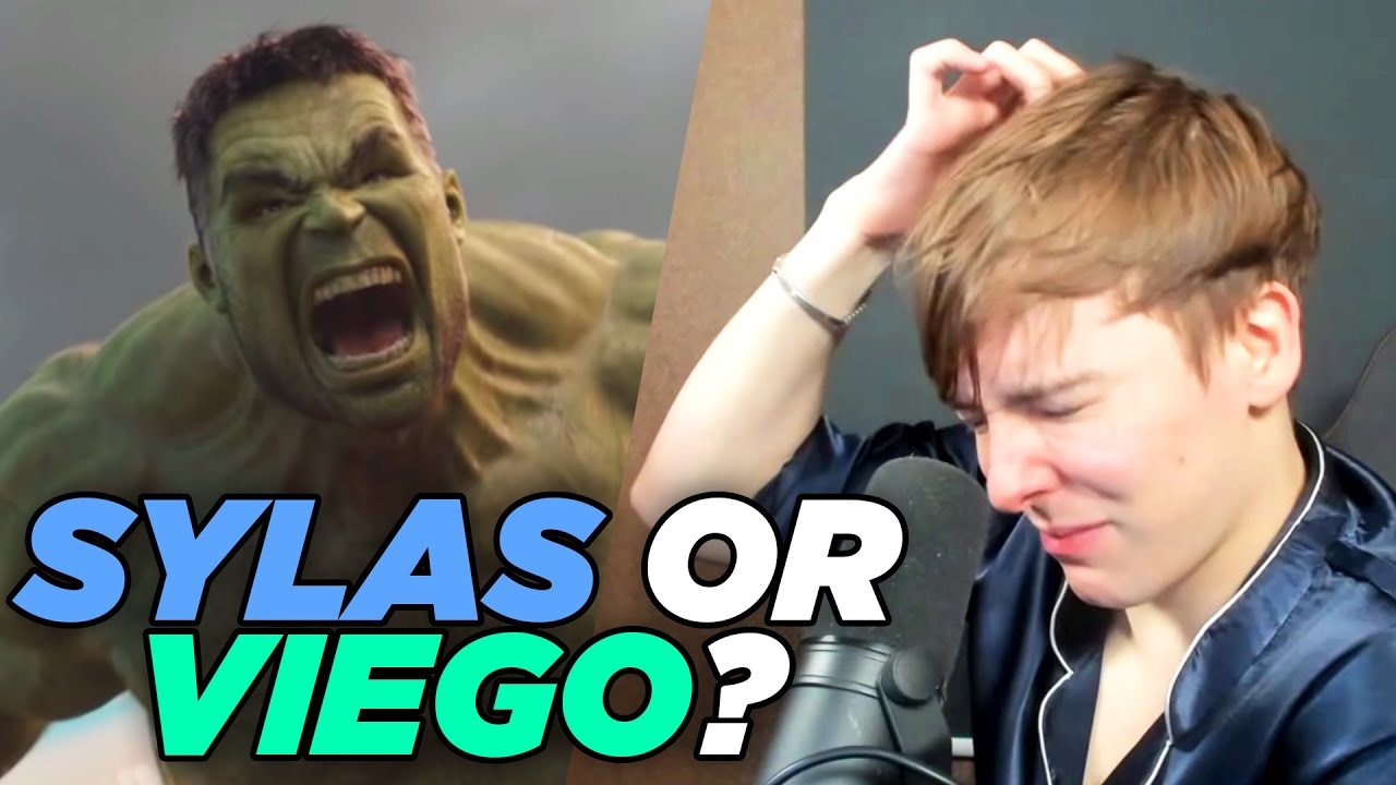 LS calmly explains who is harder between Viego and Sylas while piano music plays in the background