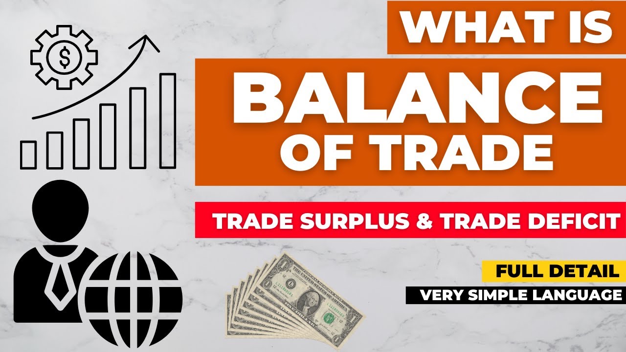 What is Balance of Trade || trade surplus & trade deficit || Balance of Trade Kya Hota Hai