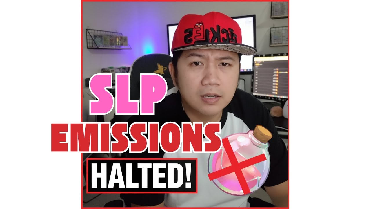 Axie Origins SLP Emissions HALTED! [TAG]