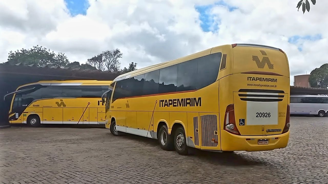 MOVIMENTAÇÃO DE ÔNIBUS NA RODOVIÁRIA DE VITÓRIA DA CONQUISTA | NOVA ITAPEMIRIM, GUANABARA, GONTIJO