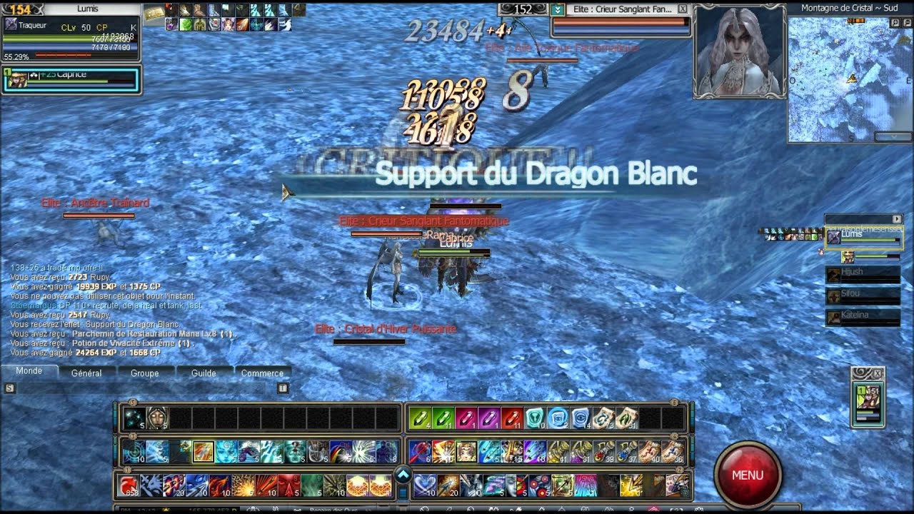 rappelz Traqueur 154 farm