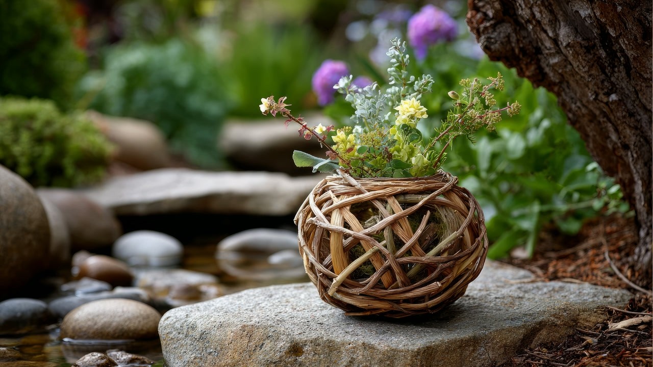Upcycled Branch Sculptures Ideas: Outdoor Art Ideas for Spring Garden Decor Spaces