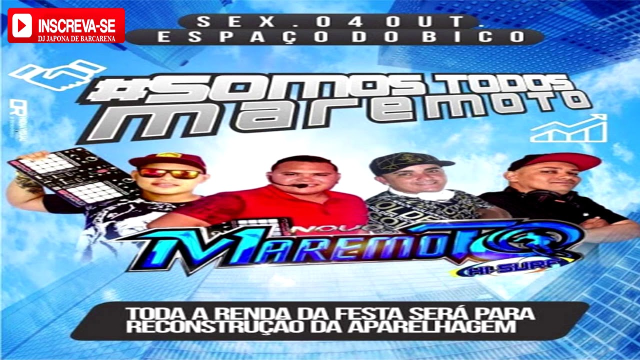 CD((AO VIVO))MAREMOTO l NO BICO LOKO(EM BARCARENA)DJ MARCOS PAULO 04-10-2019