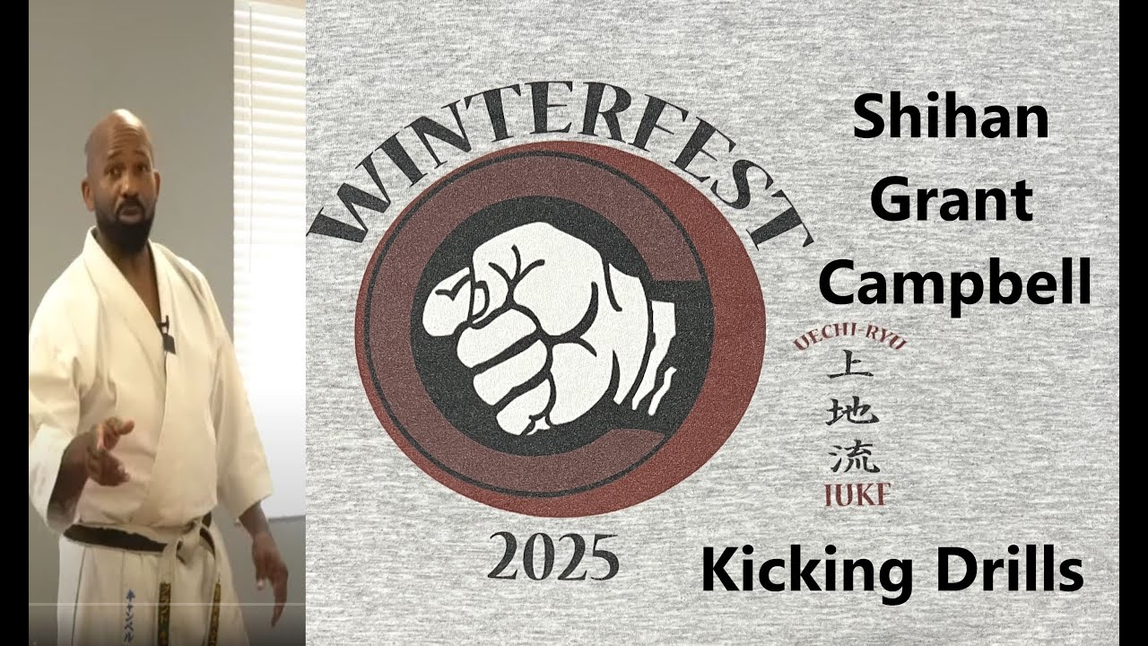 SHIHAN GRANT CAMPBELL  -  The Philosophy of Kicking Drills