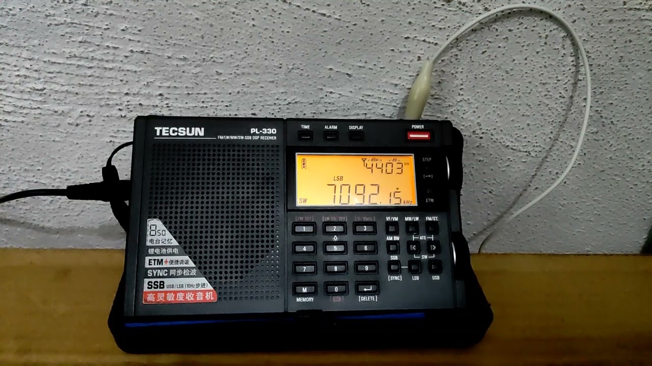 TECSUN PL-330 ile LSB'de Türk-Rus Frekans Savaşını Dinliyorum ツ (Bölüm.1)