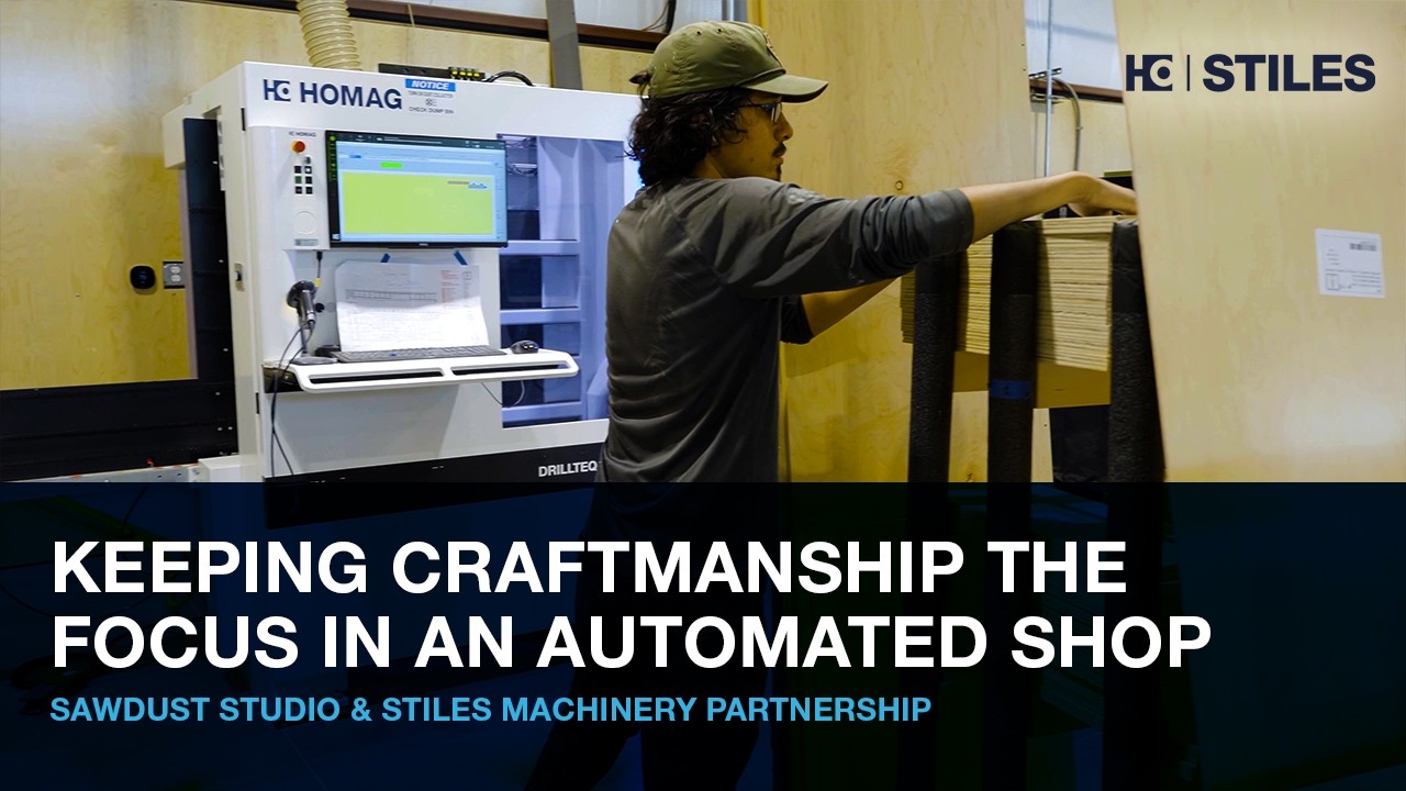 How Did Cabinetry & Millwork Shop Sawdust Studio Connect 3D Engineering to Shop Floor Automation?