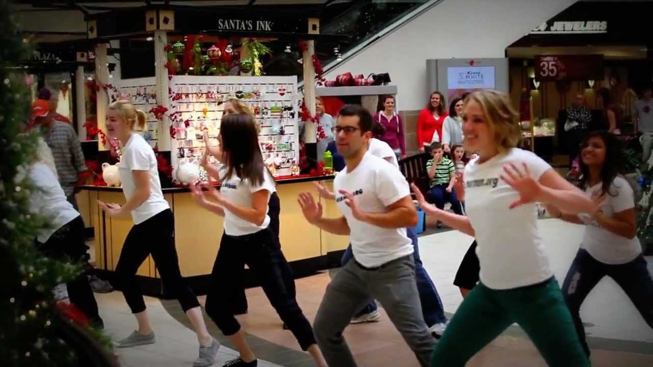Mormon Flash Mob -- On Top of the World
