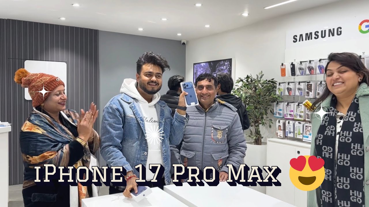 Finally New iPhone 17 Pro Max Le Liya 😍
