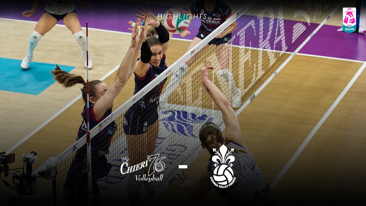 Chieri - Firenze | Highlights | 14^ Giornata, Serie A1 Tigot&agrave; | Lega Volley Femminile 2025/26