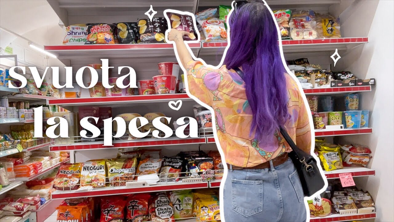 svuota la spesa negozio asiatico 🥡🥟🍡