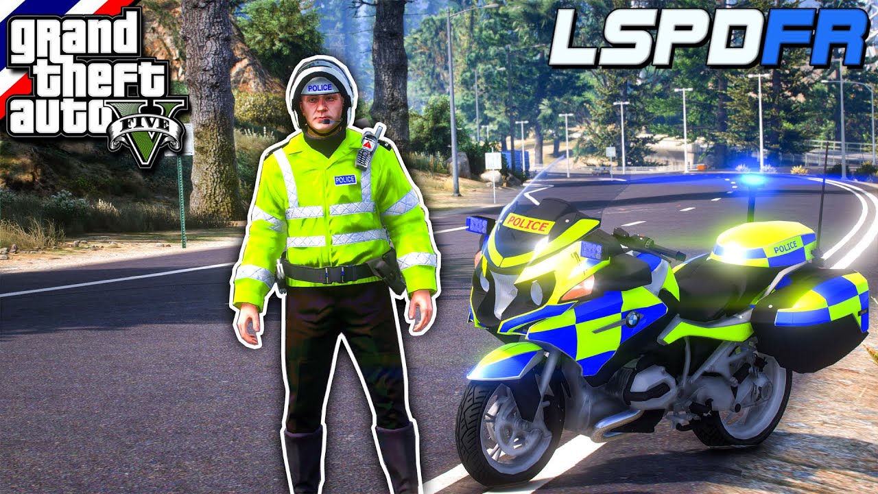 GTA V - LSPDFR มาเป็นตำรวจในเกม GTA V ตำรวจทางหลวง จับผัวเมีย มีระเบิดมือในตัว UK Police #291