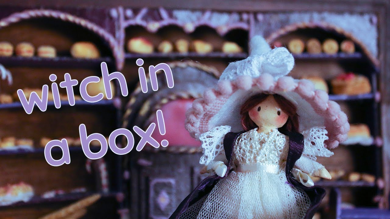 The Witch's Bakery in the Clouds || Miniature Set in a Box