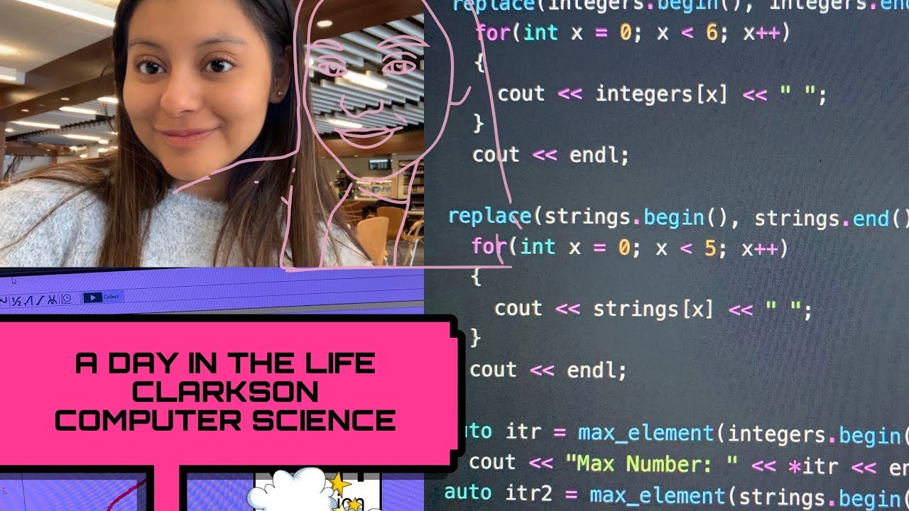 A Day in the Life of a Computer Science Student at Clarkson