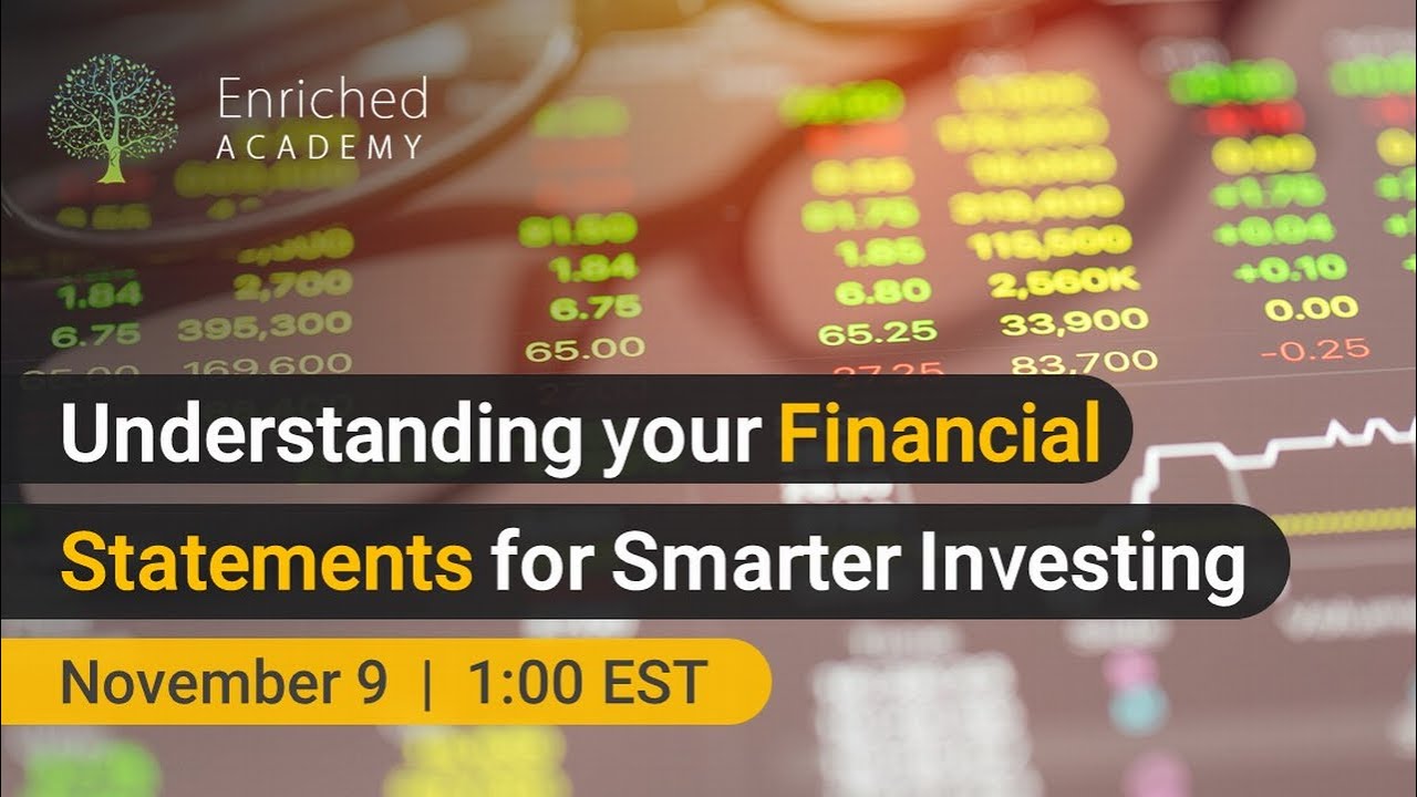 Understanding your Financial Statements for Smarter Investing