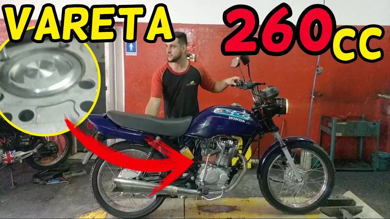 CG 99 Motor Vareta passado para 260 Cilindrada by. ALTO GIRO MOTOS