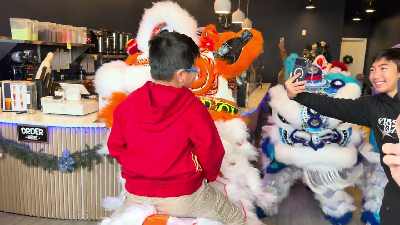 TEA LAB Grand Opening | December 2025 | GQLIONDANCE | Đoàn Lân Chùa Giác Quang