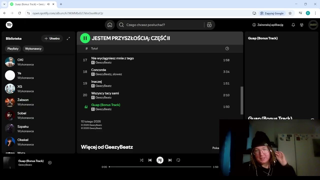 Novik reaguje - GeezyBeats - JESTEM PRZYSZŁOŚCIĄ: CZĘŚĆ II