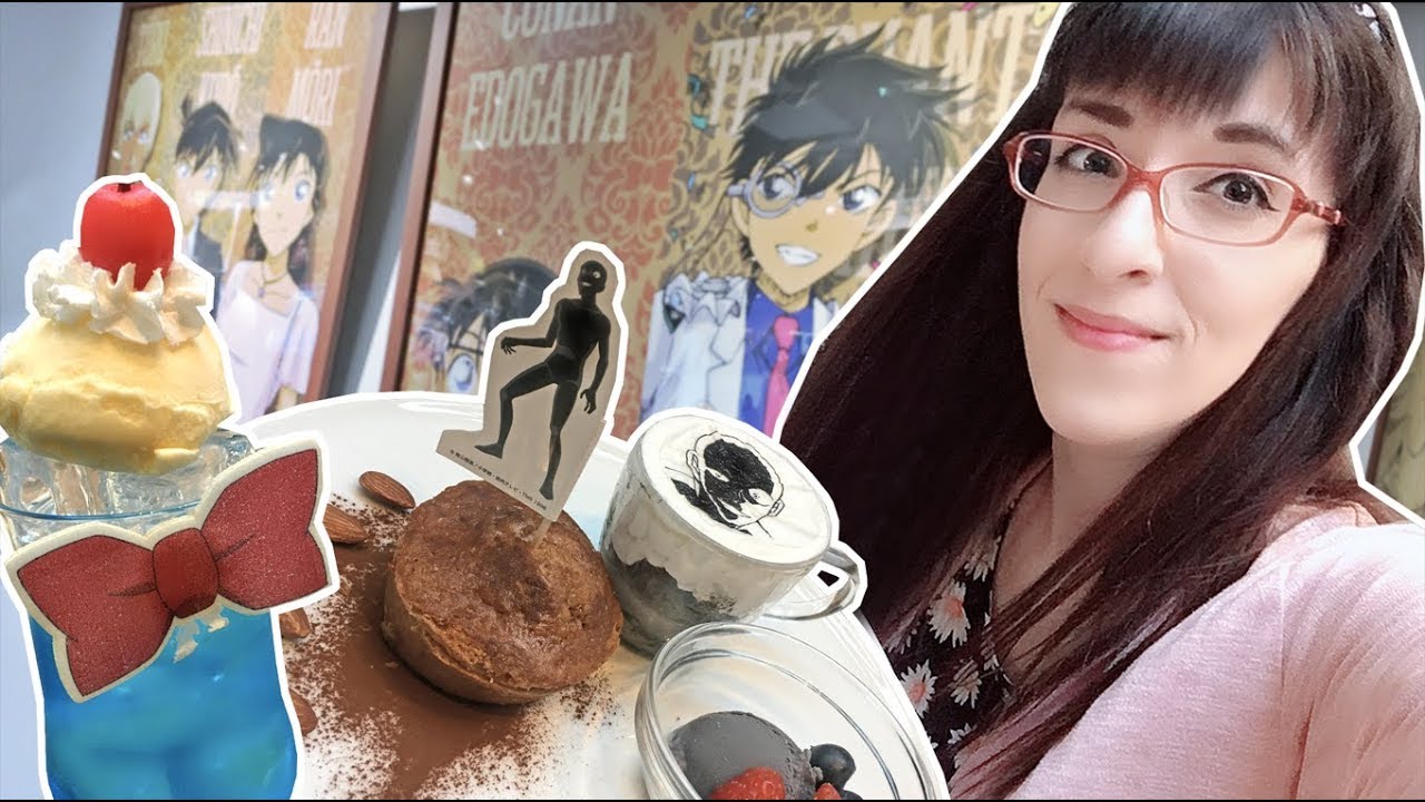Detective Conan Café in Shibuya [ENG Sub]