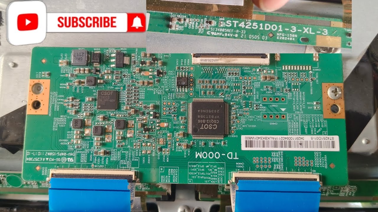 Panasonic 43 inch 4k led tv no display problem ckv block tricks solutions