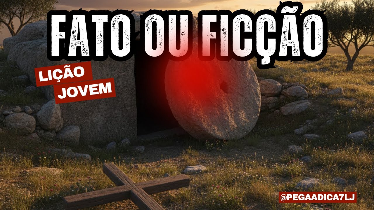 FATO OU FICÇÃO- LIÇÃO JOVEM  - 24/02 