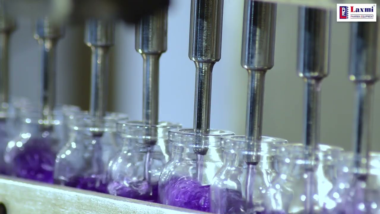 Automatic Injectable Liquid Filling Line for Vial 300VPM