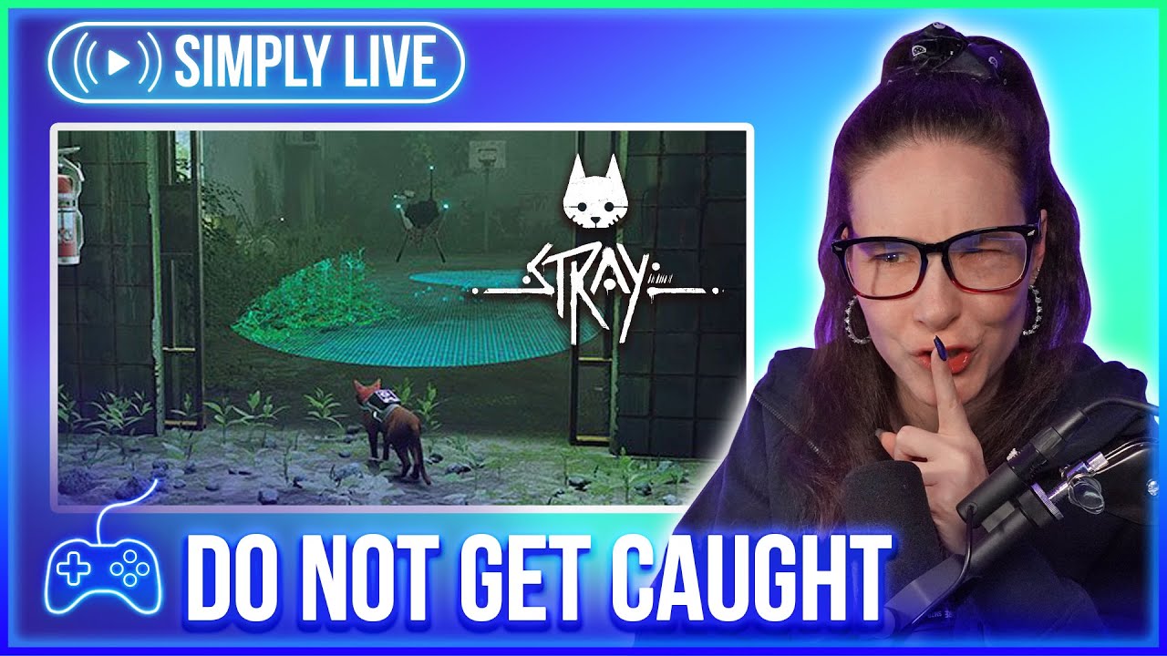 Sneak McGeeking Around as Cat (4/5) 🔴LIVE - Stray